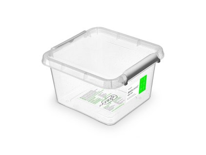 antibakter.box  3,0 l 20x20x12cm,transp.plast