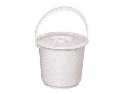 vědro  2,7l s víkem, potrav.atest (modré,granit)