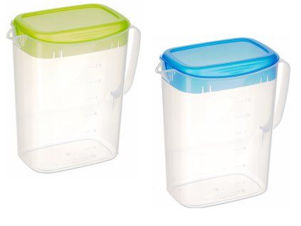 džbán 1,75l s víkem, 20x10,2x19,7cm, plast