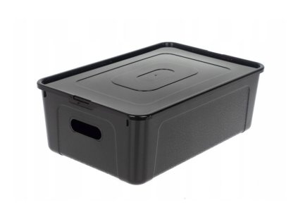 box  7,0l+víko, otvory, 34x20x10cm, mixRASTR, MULTIBOX, plast