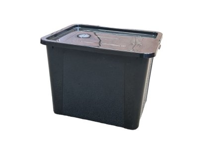 box 30,0l+víko, plný, 40x33x30cm, MIX-RASTR, MULTIBOX, plast