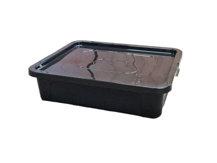 box 10,0l+víko, plný, 40x33x10cm, MIX-RASTR, MULTIBOX, plast