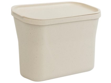 koš odp.  4l závěsný, sl.kost, víko, 27,6x14,1x20,6cm, plast