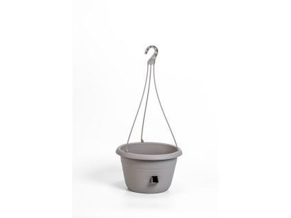 žardinka d30cm TAUPE SIESTA plast.závěs, samoz.