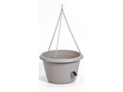 žardinka d30cm TAUPE SIESTA kov.závěs, samoz.