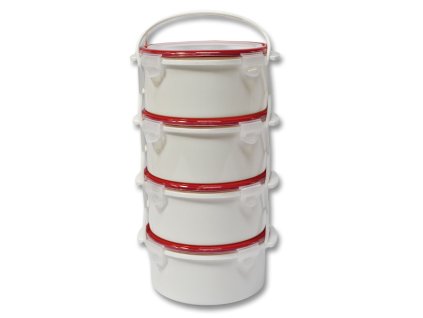 jídlonosič 4D (4x1,5l) HERMETIK, plast