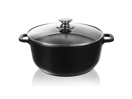 hrnec d28cm GRANDE+PO sklo, nepřiln.povrch