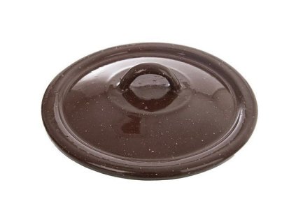 poklice d16cm, BROWN, smalt