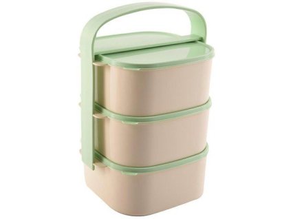 jídlonosič 3D (3x1,15l)  ALMI plus, čtverc., plast