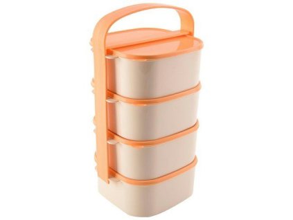 jídlonosič 4D (4x1,15l) ALMI plus, čtverc., plast