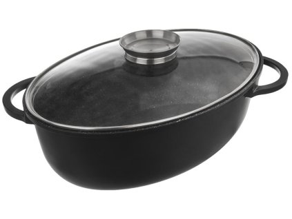 pekáč 43x30x19cm GRANDE Aroma, indukce, poklice sklo
