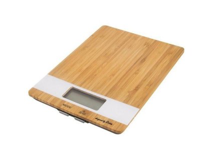 váha  5kg kuch.dig.WHITELINE 17x23x2cm, bambus