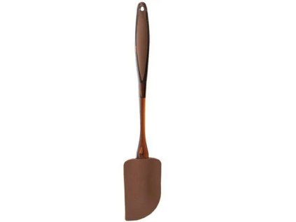 stěrka 29,5cm hnědá, silikon/plast