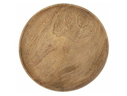 podnos d30cm, MANGO, dřevo