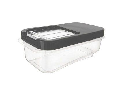 box 35x20x13, obdélník 5 l šedá, plast
