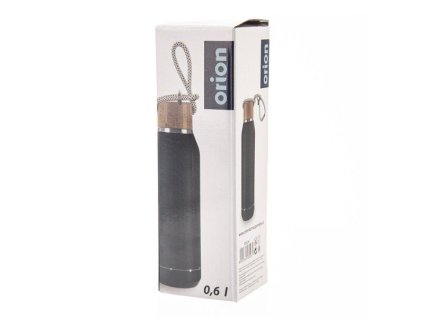 termoláhev 0,6l MR/bambus, černá