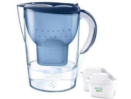 konvice BRITA 3,5l Marella XL modrá + 2ks filtrů PO