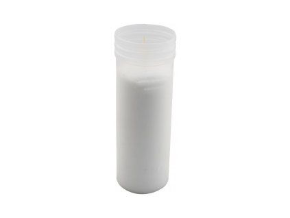 svíčka hřbit.250g, bílá TBS, 56hod.