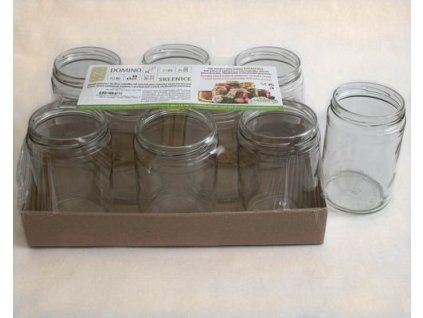 sklen.zavař. 580ml- 8ks-ELEGANT 262g, TO82