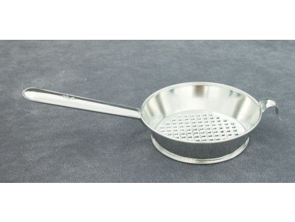 cedník d14cm na játrovou rýži, pocínovaný plech