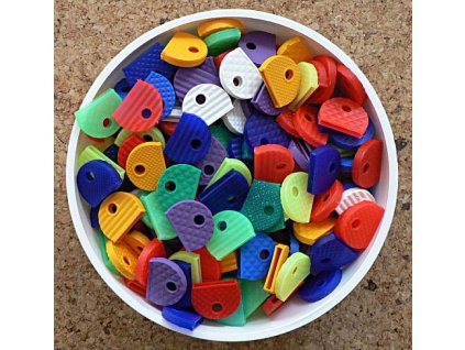 rozlišovač klíčů G-PŮLKRUH pružnější plast