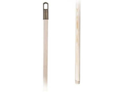 hůl 120cm x d30mm, LUX hrubý závit, násada dřevěná