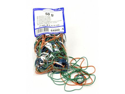 gumičky d20,40,60mm, 50g MIX, slabé