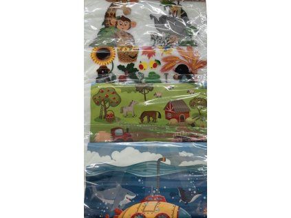sáčky 25x35cm- 40ks svačinové, mix motivů, PE