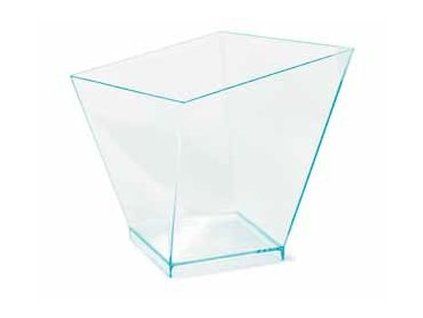 pohárek 120ml 4boký Charme 65x65x68mm,plast