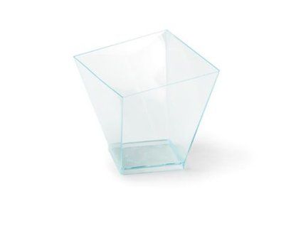 pohárek  60ml hran.Bijoux Quadrato,plast