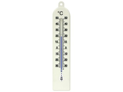 teploměr 24x5cm univ., -30°C+50°C, PLASTIK II PO15,7,