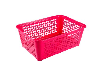 košík DOMINO 4, 36,4x25,8x14cm,plast