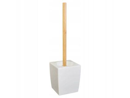 WC soupr. VALENCIA, 10,8x10,8x38,5cm, ABS plast+bambus