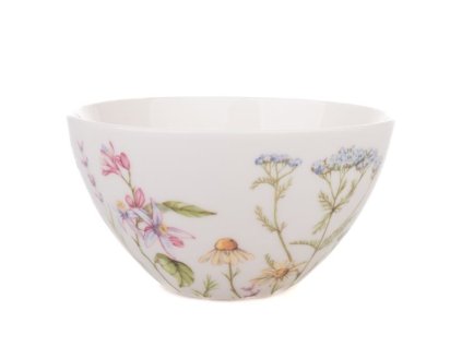 miska 440ml LUČNÍ KVĚTY 2, d13x7cm, porcelán
