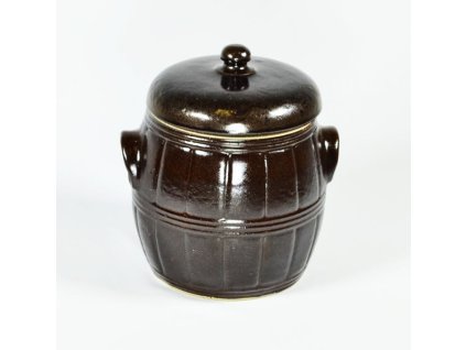 soudek 1,5l+víko, v.13,5cm, d13cm, keramika