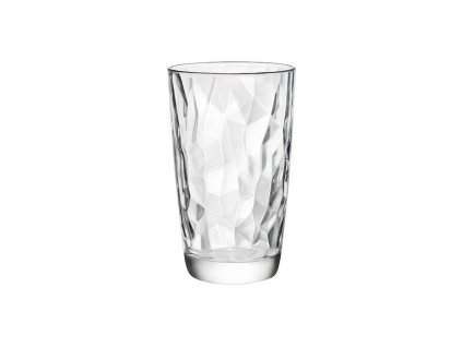sklen. 470ml, 1ks, DIAMOND čirá, Cooler, Bormioli *20,9,