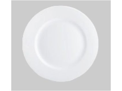 talíř d27,8 mělký, PURE Premium, silný, bílý porcelán