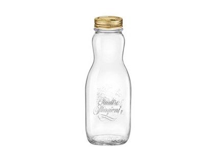 láhev zavař.1000ml QUATTRO ST. víčko šroub.