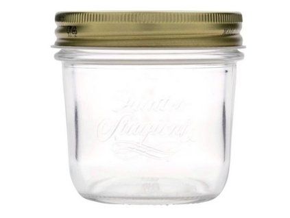 sklen.zavař. 200ml-4ks-QUATTRO ST., víčko kov