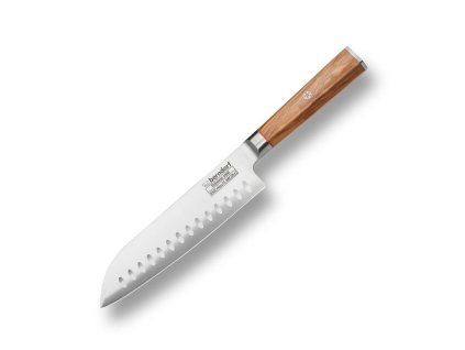 nůž 18cm, SANTOKU, TAKUMI LINE, BERNDORF, NR/oliv.dřevo