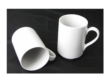 hrnek 290ml MONA Tonda, d7cm, v10cm, stohovatelný, porc.