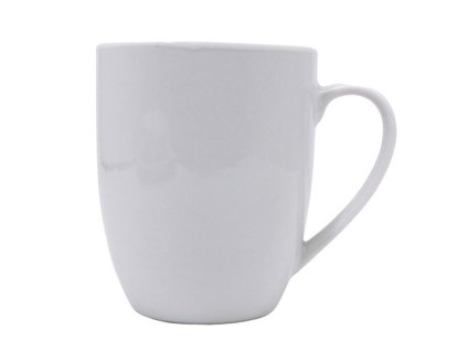 hrnek 330ml TRADE, bílý porcelán
