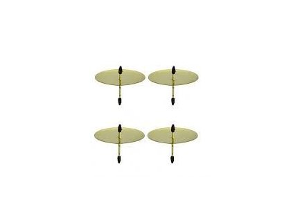bodec- 4ks-d55mm-zlatý do adv.věnce, hrot 5cm/2cm, kov
