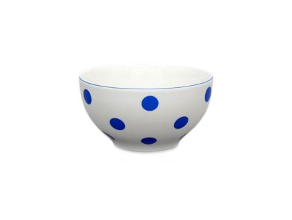 miska d14,5cm polév.modrý puntík-1.jak.THUN,porcel.