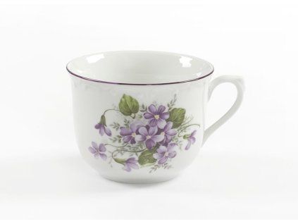 hrnek 270ml R -FIALKY 8354 V1+V3, čes.porcelán
