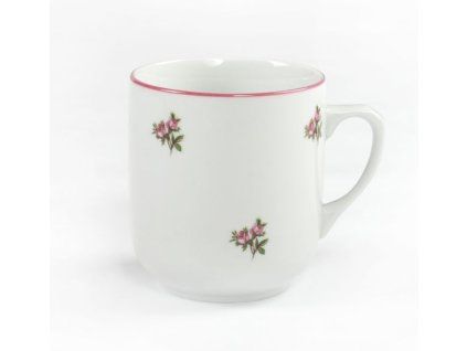 hrnek 300ml TROJKA-HÁZENKA U1323, čes.porcelán