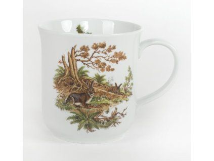 hrnek  1,5l GOLEM-LESNÍ ZVĚŘ, čes.porcelán