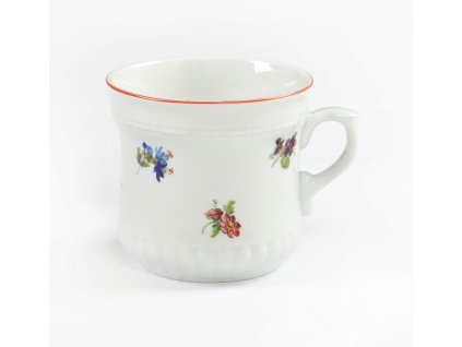 hrnek 370ml PERL.VELKÝ-RAK.HÁZENKA, čes.porcelán