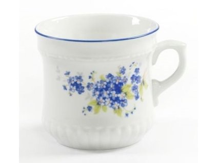 hrnek 370ml PERL.VELKÝ-POMNĚNKY, čes.porcelán