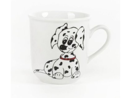 hrnek 160ml DĚTSKÝ-DALMATIN, čes.porcelán